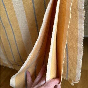 Cabana stripe fabric remnants - 4 pcs